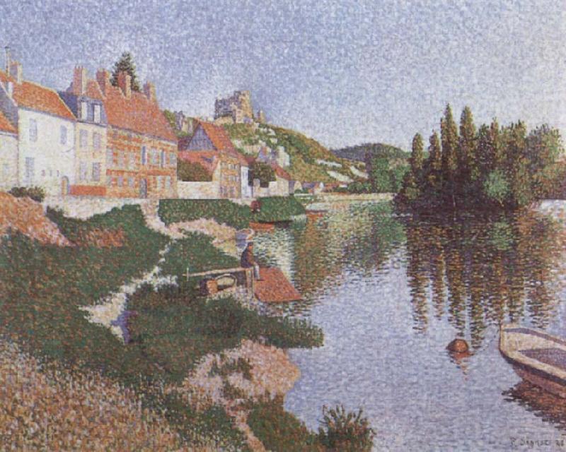 The River Bank, Paul Signac